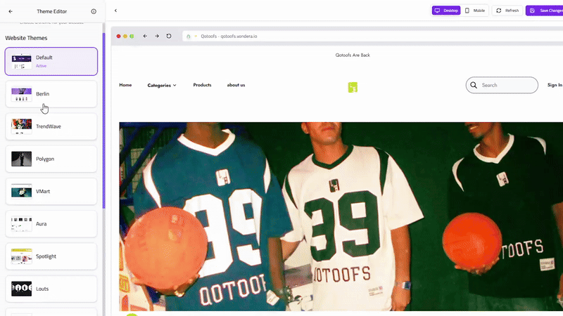 Website Builder Demo